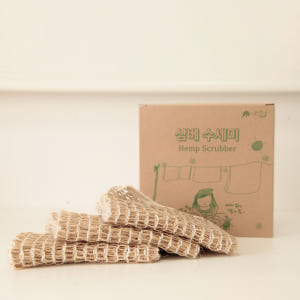 예고은 삼베 수세미 3개입 일반형 제로웨이스트 천연 친환경 포장 주방 국... 실사용 후기 | 효과 있을까? - 상품 이미지 1