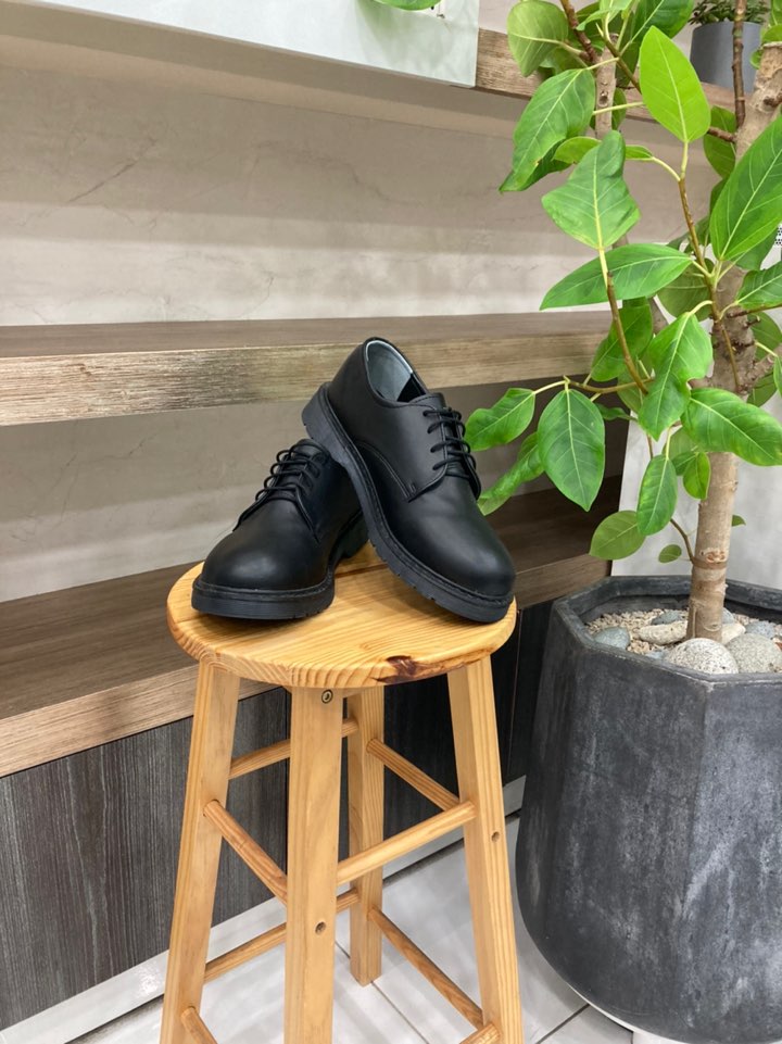 발편한 남자 무광 더비슈즈 굽 3cm 이미지 8