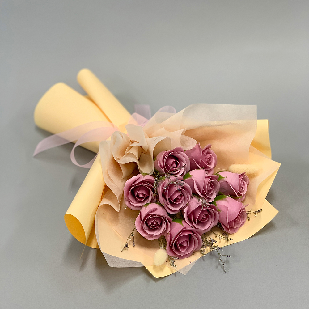 로즈데이 분홍장미 비누꽃다발 여자친구 생일선물 기념일 부모님생신 졸업꽃다발 꽃선물 - 상세 이미지 4