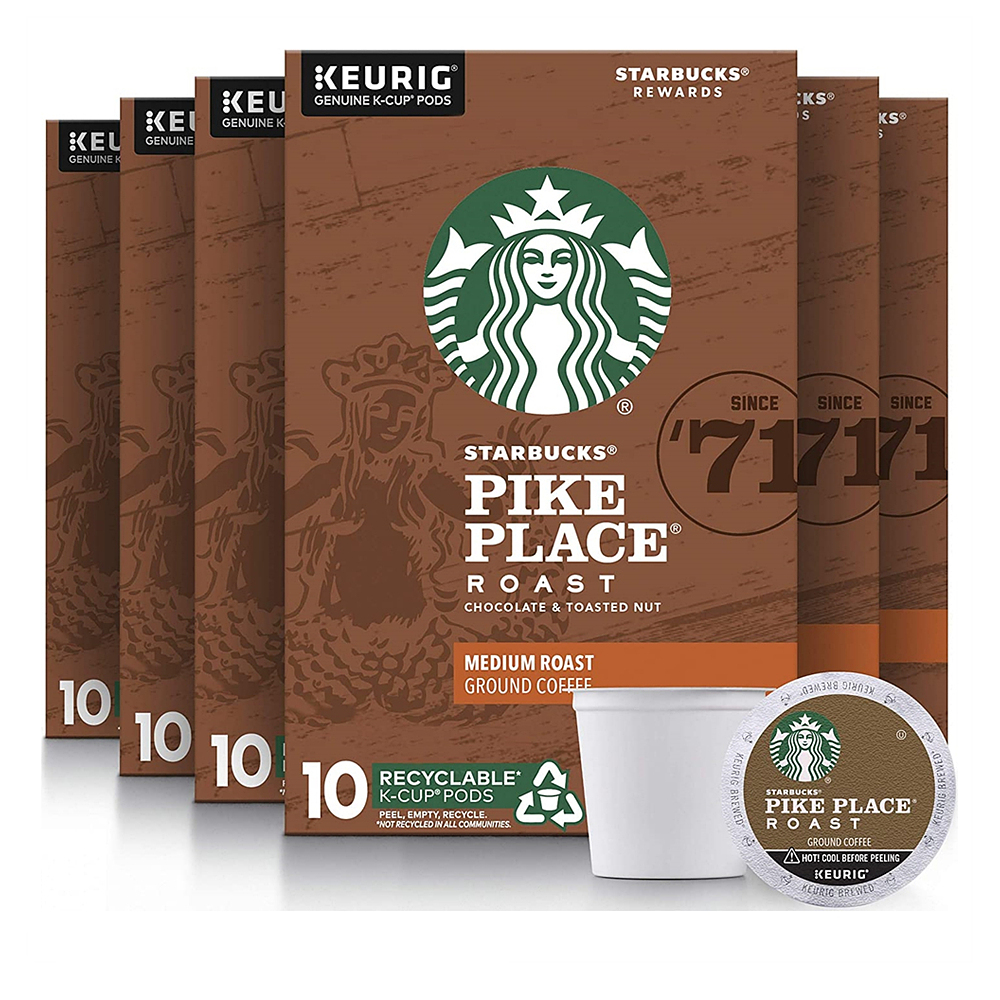 Starbucks Pike Place Roast Ground Coffee KCup 스타벅스 파이크 플레이스 그라운드 커피