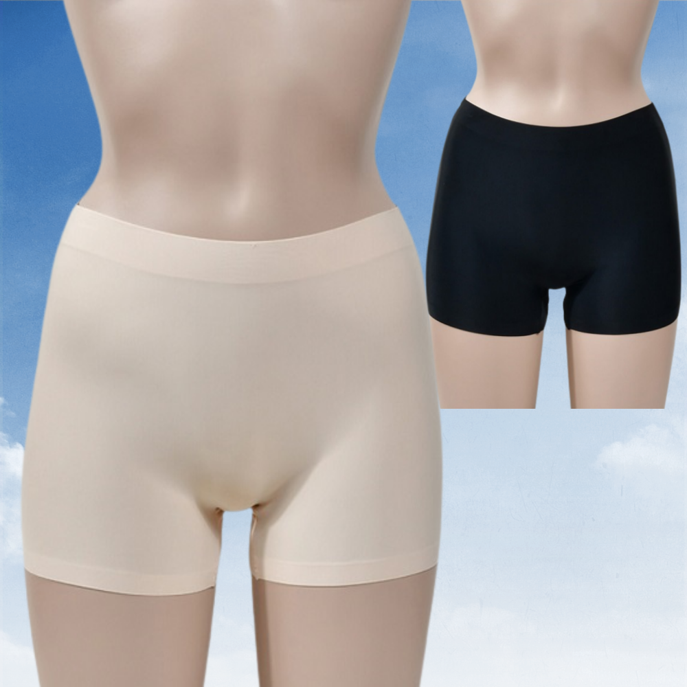 무봉제 심리스사각팬티 여성 드로즈 네모 임파선팬티 노라인 누디 요가 레깅스 속옷 - 상품 이미지