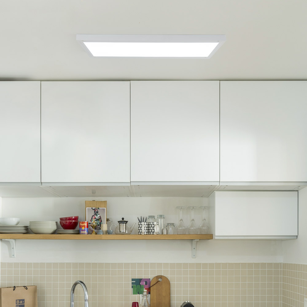 LED 데이온 슬림 직하 엣지 평판조명 25W 640X230 주방등 - 상품 이미지