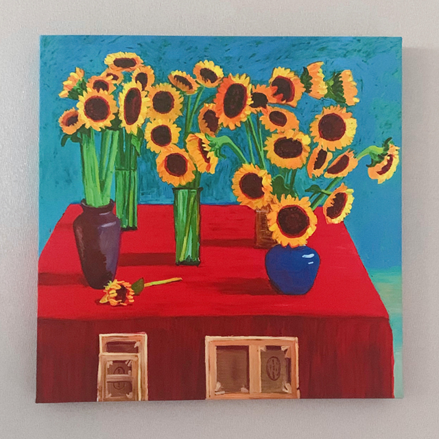 두꺼비집가리개 배전함 차단기 커버 데이비드 호크니 소형 - 상세 이미지 3