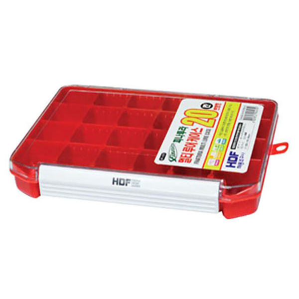 해동 피나투라 멀티 루어 케이스 20칸 HT-1177 레드 - 상품 이미지