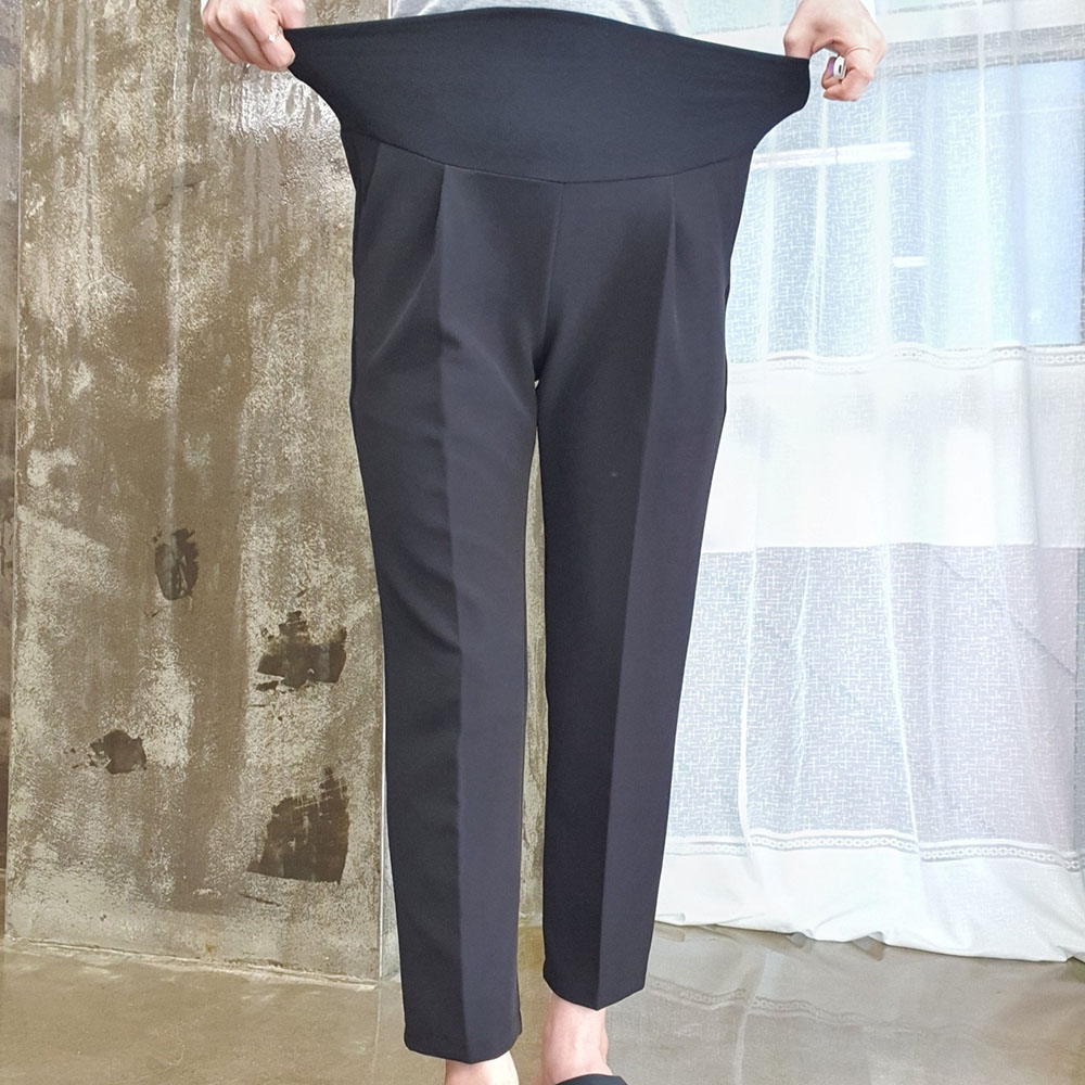임산부슬랙스 복대형바지 직장인추천템 봄가을패션 임산부패션