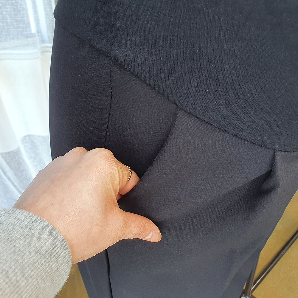 임산부슬랙스 복대형바지 직장인추천템 봄가을패션 임산부패션