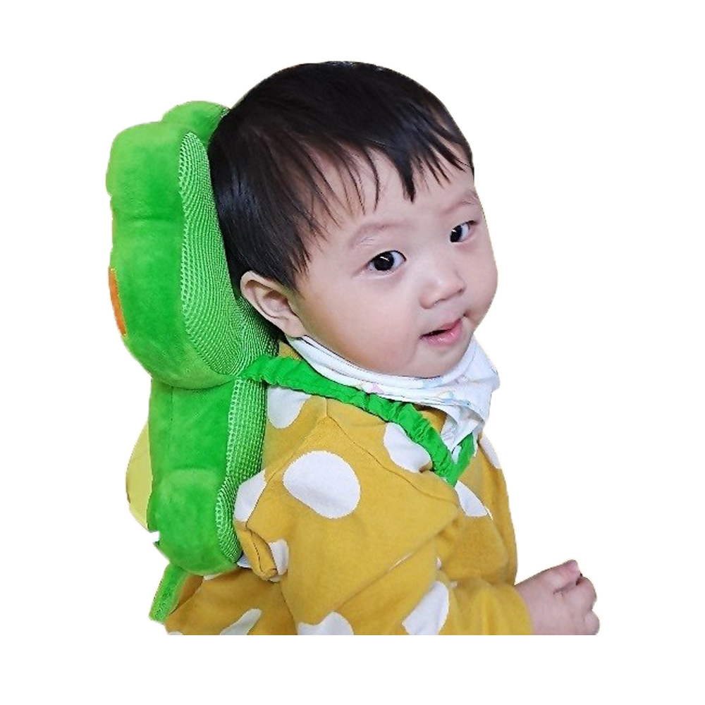 머리쿵방지쿠션 뒤쿵이 아기머리보호대 유아 뒷쿵이 국산원단 하양젖소 - 상세 이미지 2