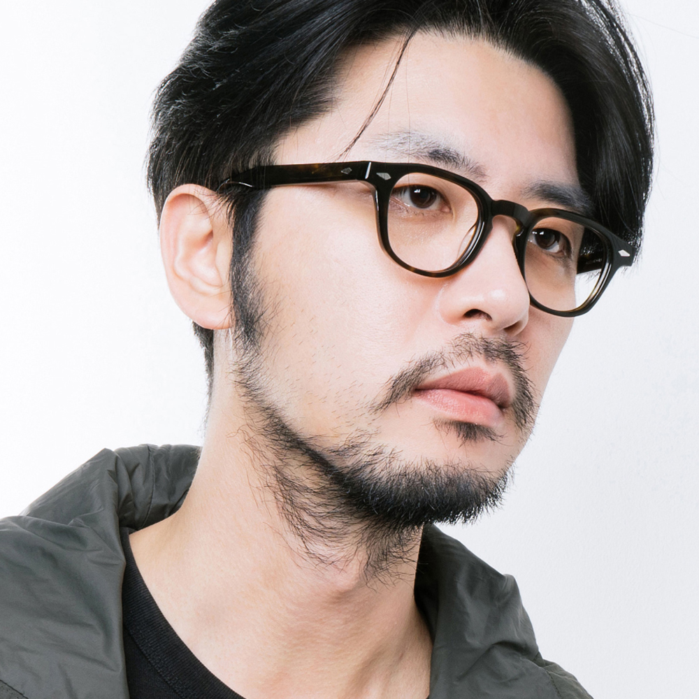 애쉬컴팩트 타르 TAR 48사이즈 남자 여자 가벼운 뿔테 - 메인 이미지