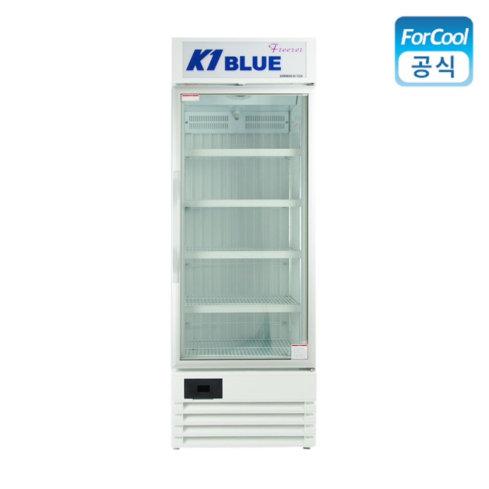 국내산 아이스크림 냉동고 간냉식 KSR-455F 얼음 냉장고 편의점 업소용 수직 쇼케이스 - 상세 이미지 4