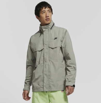[국내정품] 나이키 스포츠웨어 M65 후드 재킷 CZ9880-320 스톤바람막이맛
