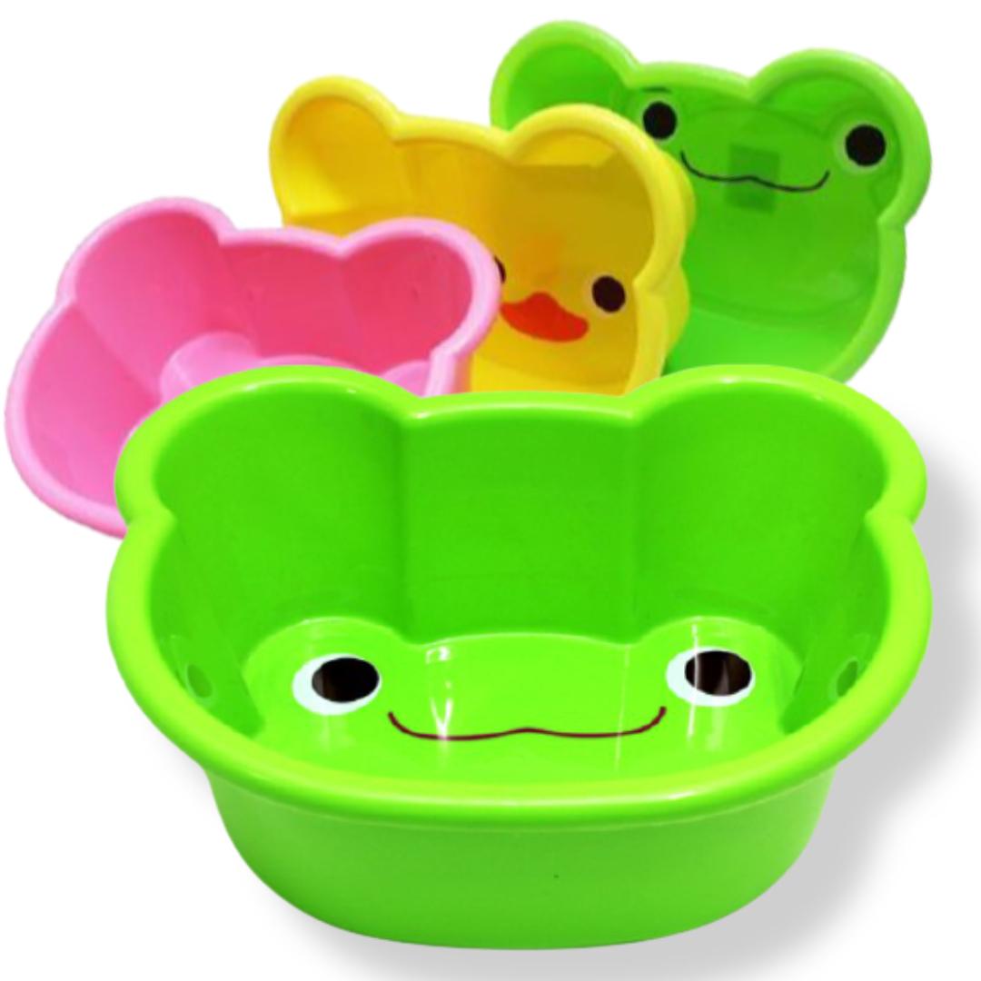 귀여운 캐릭터 신생아 목욕 대야 아기 목욕 베이비 바스 베스 유아 아이