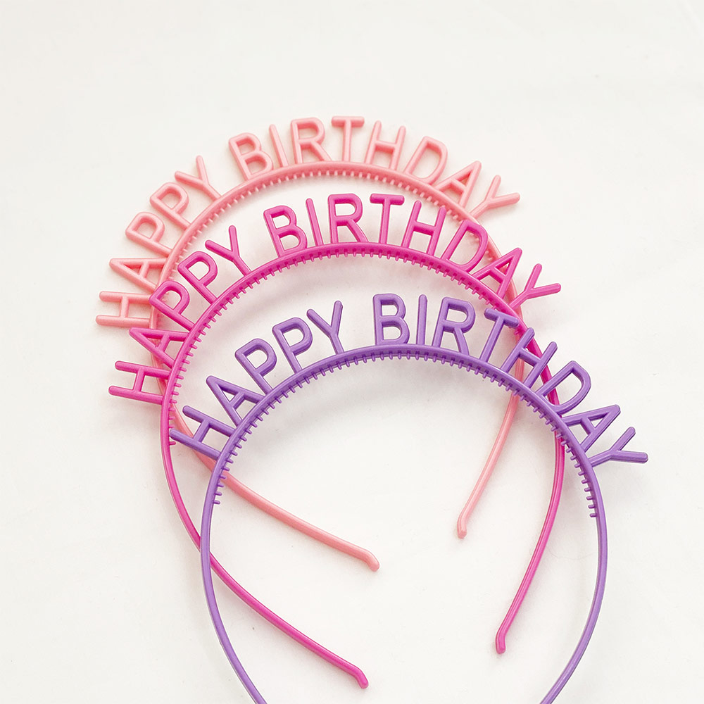 [브로키] 생일머리띠 헤어밴드 파티 이벤트소품 - 상세 이미지 3