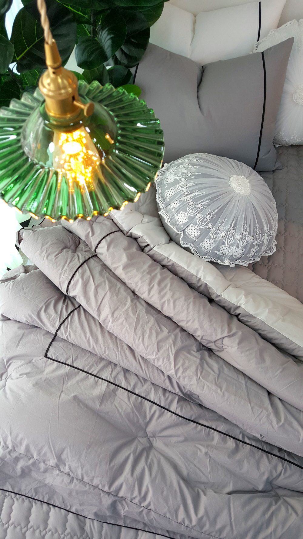 구름 호텔식침구 봄 가을 겨울이불 라지킹 순면차렵이불