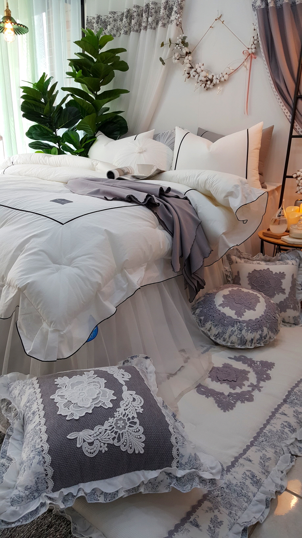 구름 호텔식침구 봄 가을 겨울이불 라지킹 순면차렵이불