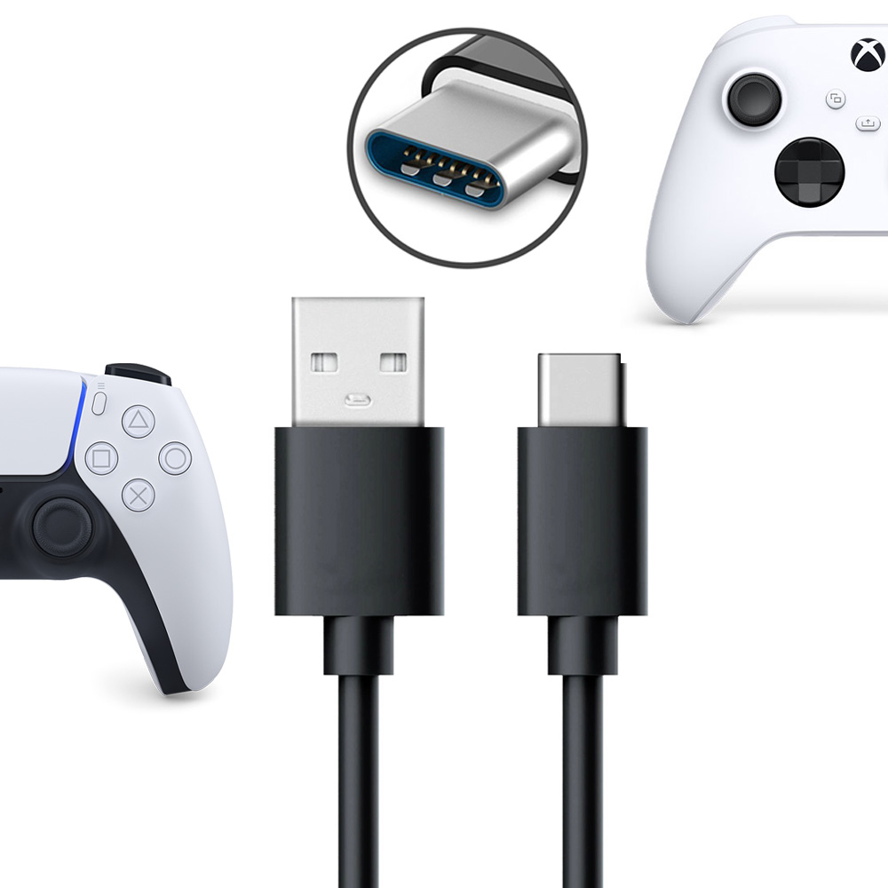 PS5 듀얼센스 충전 케이블 엑스박스 패드 호환 1M 충전 케이블 사용후기