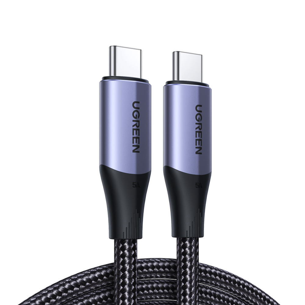 유그린 USB3.1 Gen2 직조 C to C타입 100W 고속충전케이블 1m - 상세 이미지 2