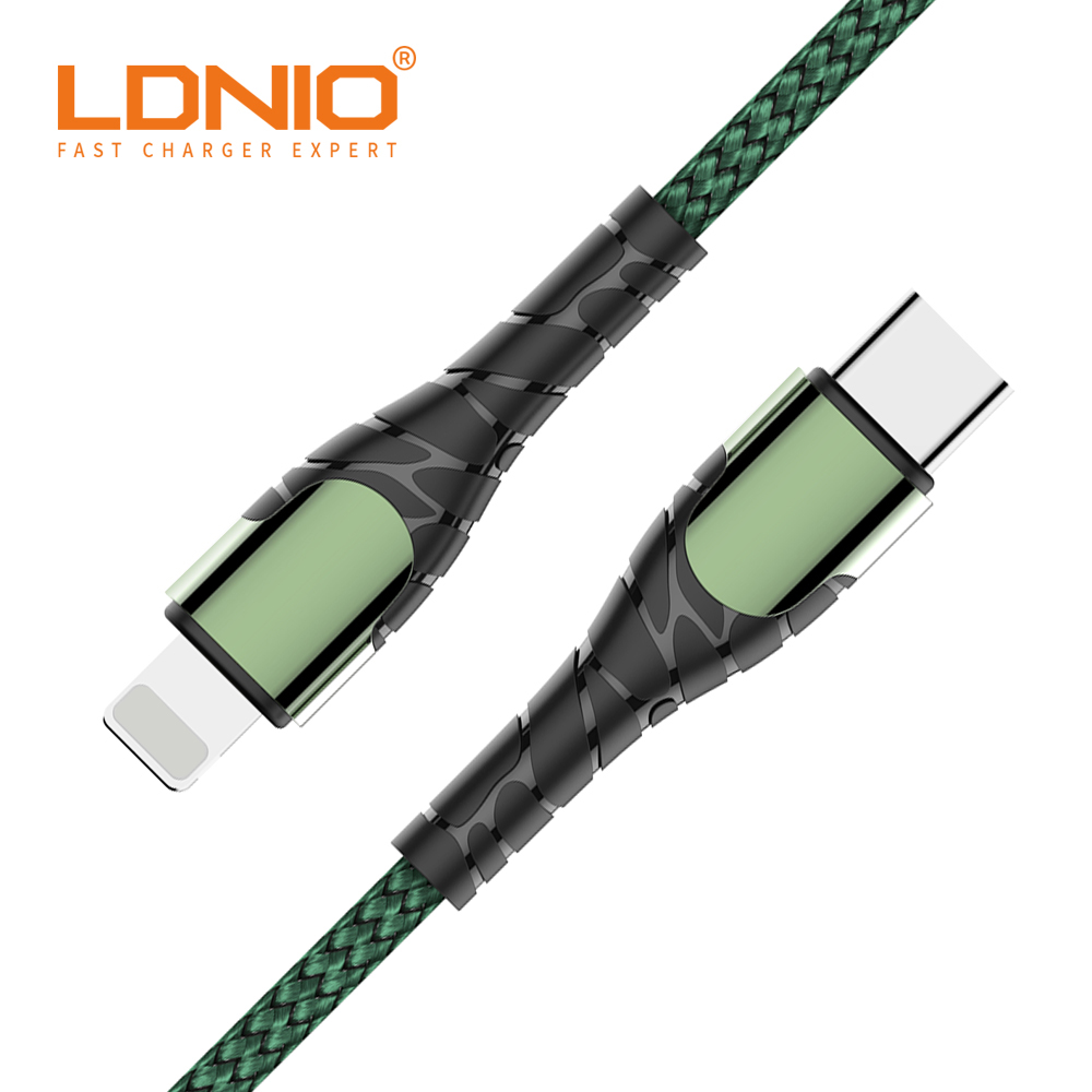 LDNIO USB C to 8핀 PD 고속 충전 케이블 LC111 LC112 1M - 상세 이미지 2