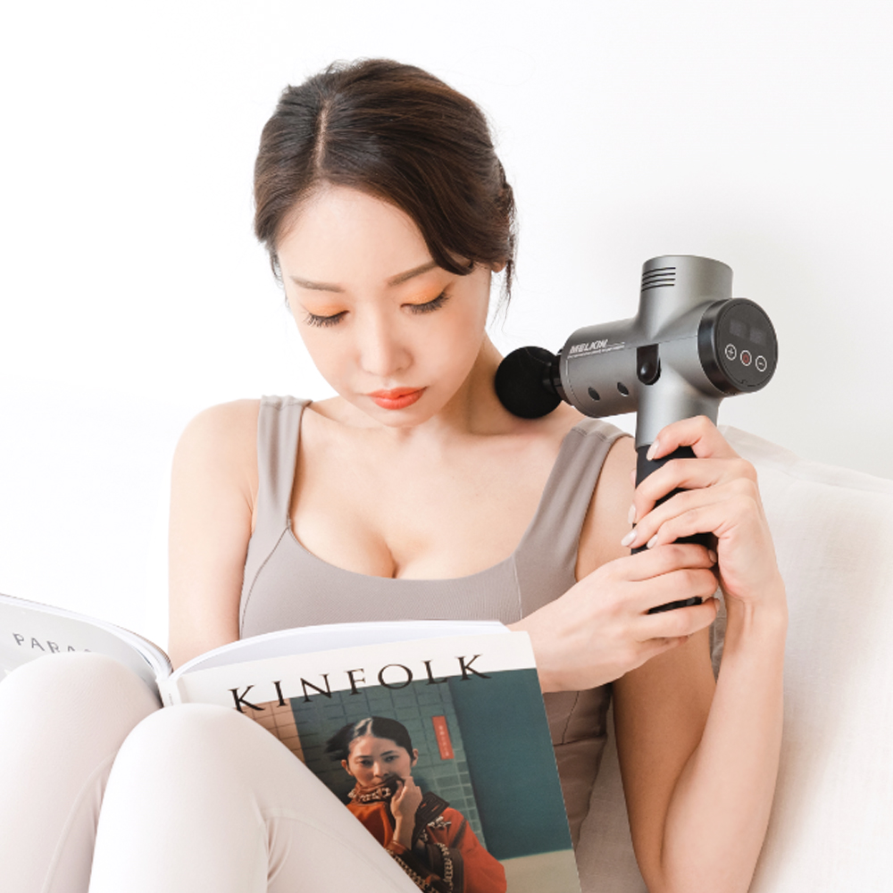 멜킨 마사지건 무선 전동 휴대용 저소음 마사지기 어썸 목어깨 승모근 전신 안마기 선물