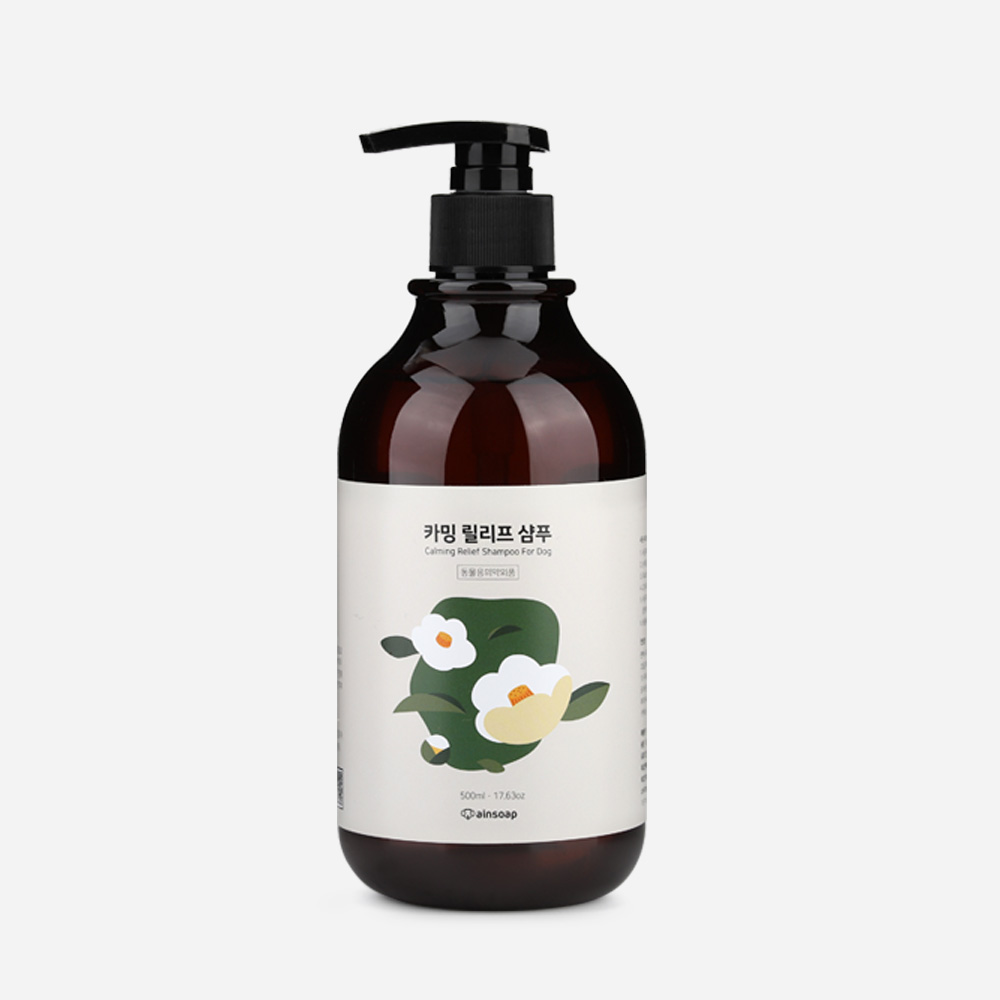아인솝 천연 강아지 샴푸 500ml