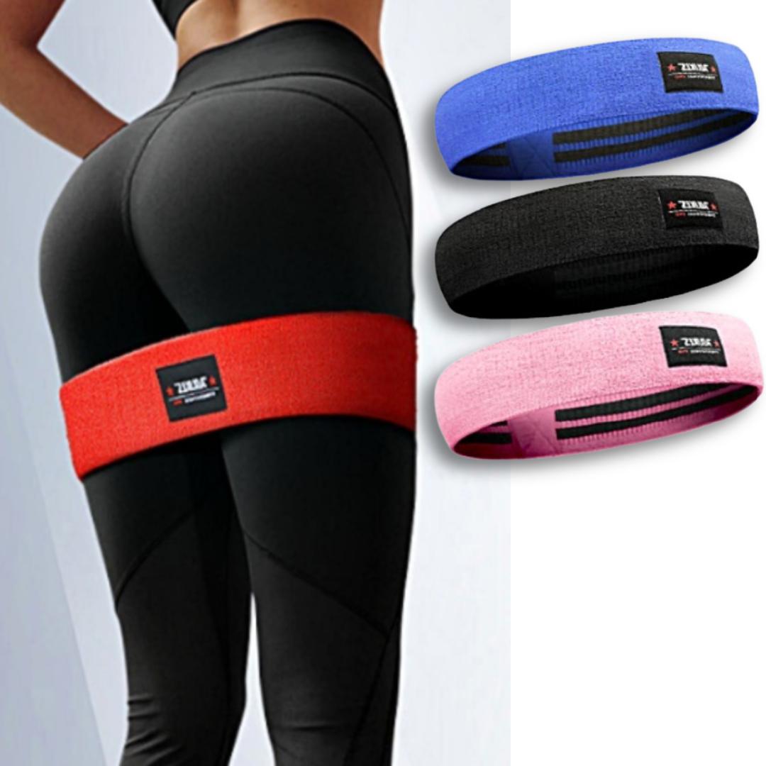 홈트 운동용 고무 밴드 운동 탄력 스쿼트 밴드 뒷태 하체 근력 운동기구 고무줄 힙업