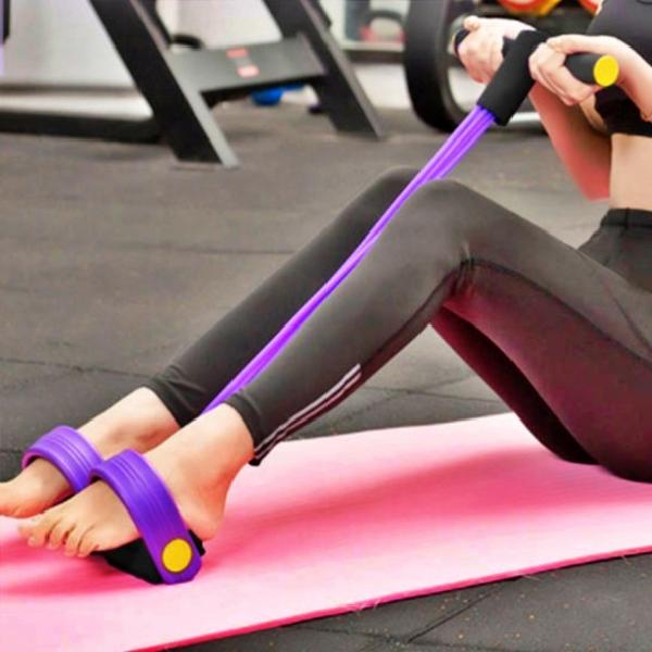 홈 필라테스 집에서 하는 운동기구 올인원 스트레칭 바 줄운동 운동용 고무밴드
