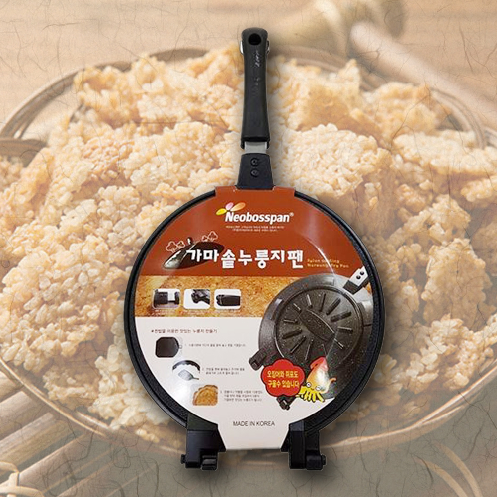 누룽지기계 누룽지 만드는 제조기 국산 가정용 전부치기 쥐포 오징어 굽는 후라이팬