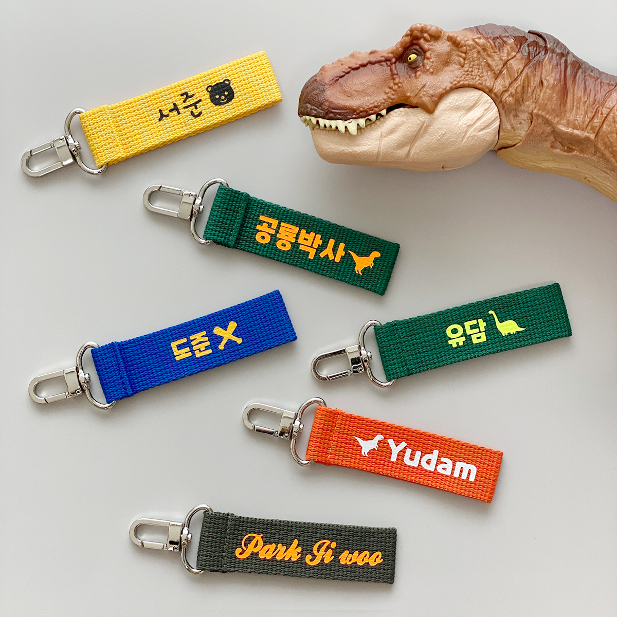 키즈 스트랩 어린이집 네임택 가방 이름표 낮잠이불 이름택 - 메인 이미지