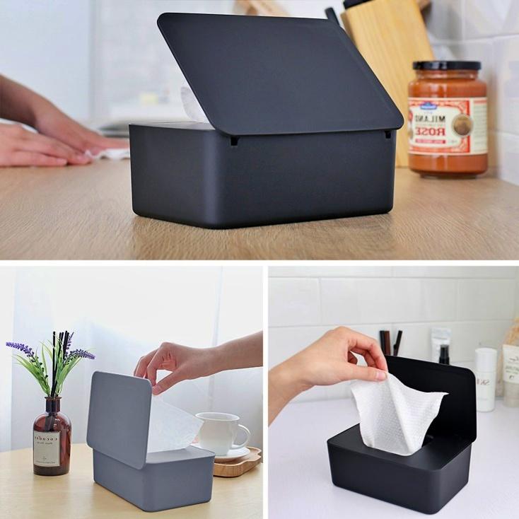 위생 물티슈 케이스 대형 80매 물티슈 커버 물휴지 60매 대용량