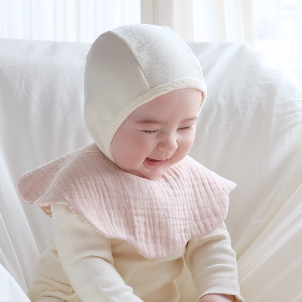 아기 턱받이 침받이 스카프 빕 이유식 면 거즈 유아 신생아