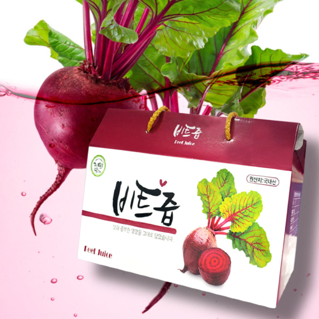국내산 레드 비트즙 100mlX30포 착즙 효능 원액 먹는법 맛 비트액 주스 쥬스 만들기