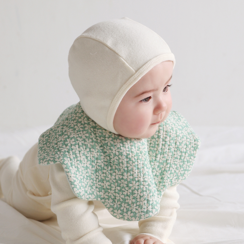 아기 턱받이 침받이 스카프 빕 이유식 면 거즈 유아 신생아