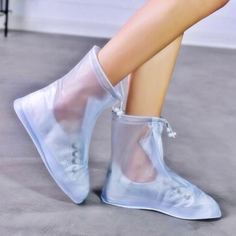 투명 슈즈커버 우패션 신박템 발비닐 신발덧신 비닐발장갑 이사덧신 미용실 신발덮개 하이탑