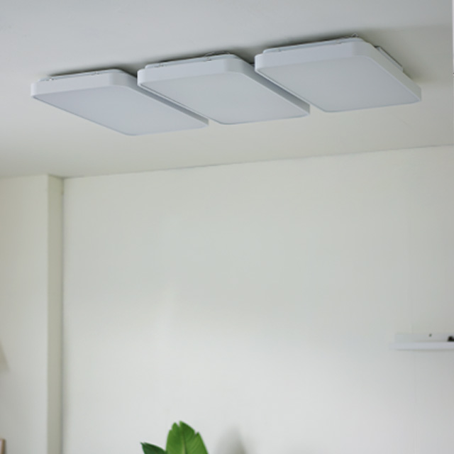LED거실등 마빈 거실6등 거실 조명 150W 주백색 이미지 7