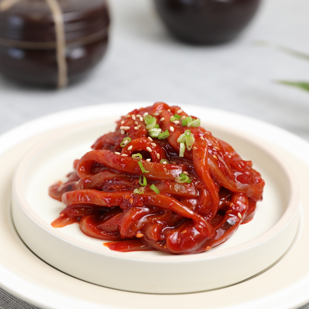 자연지감 국내산 오징어젓갈 오징어젓 저염 300g,500g