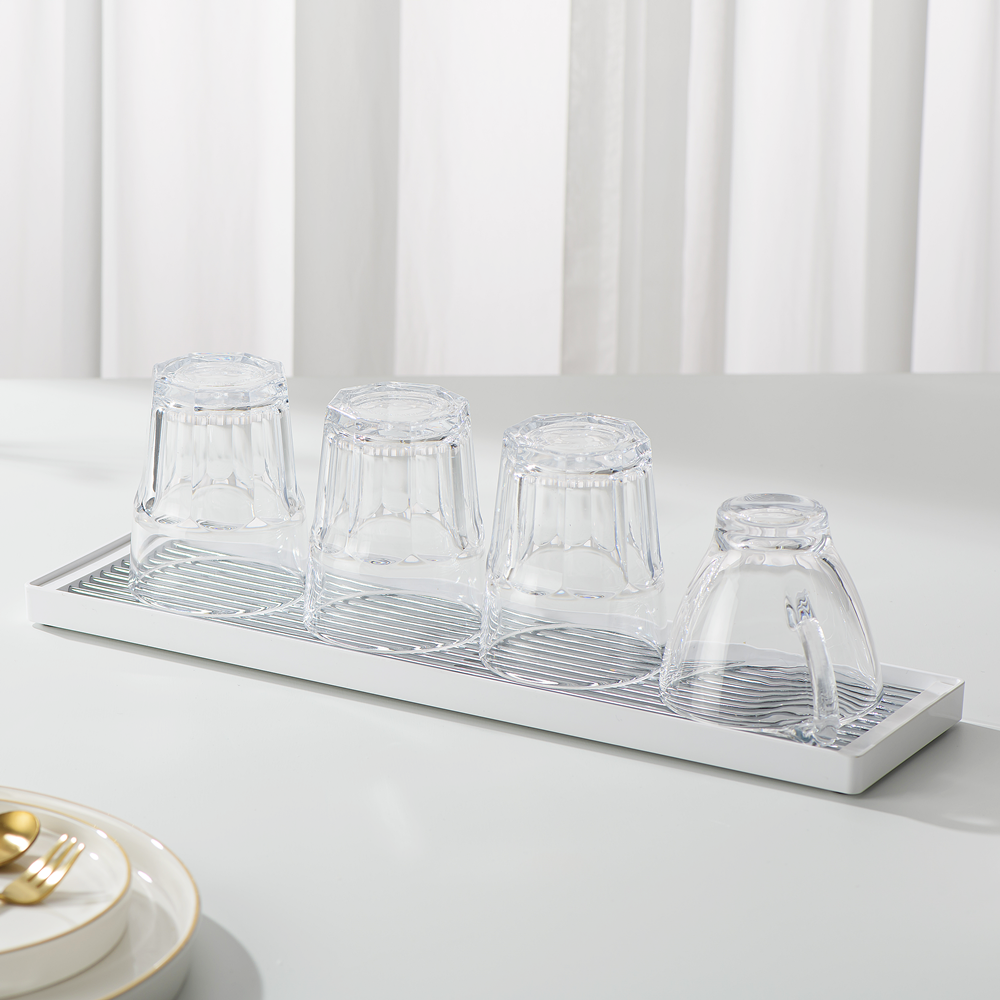 멜든 스텐 주방 싱크대 물빠짐 컵 미니컵 건조대 트레이 보관함