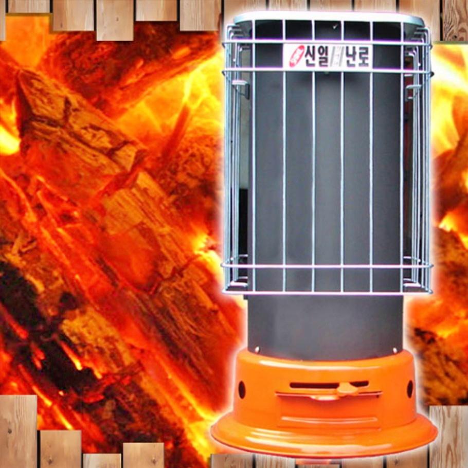 1구 3탄 주물 연탄난로 연탄용 전원주택난로 SL13