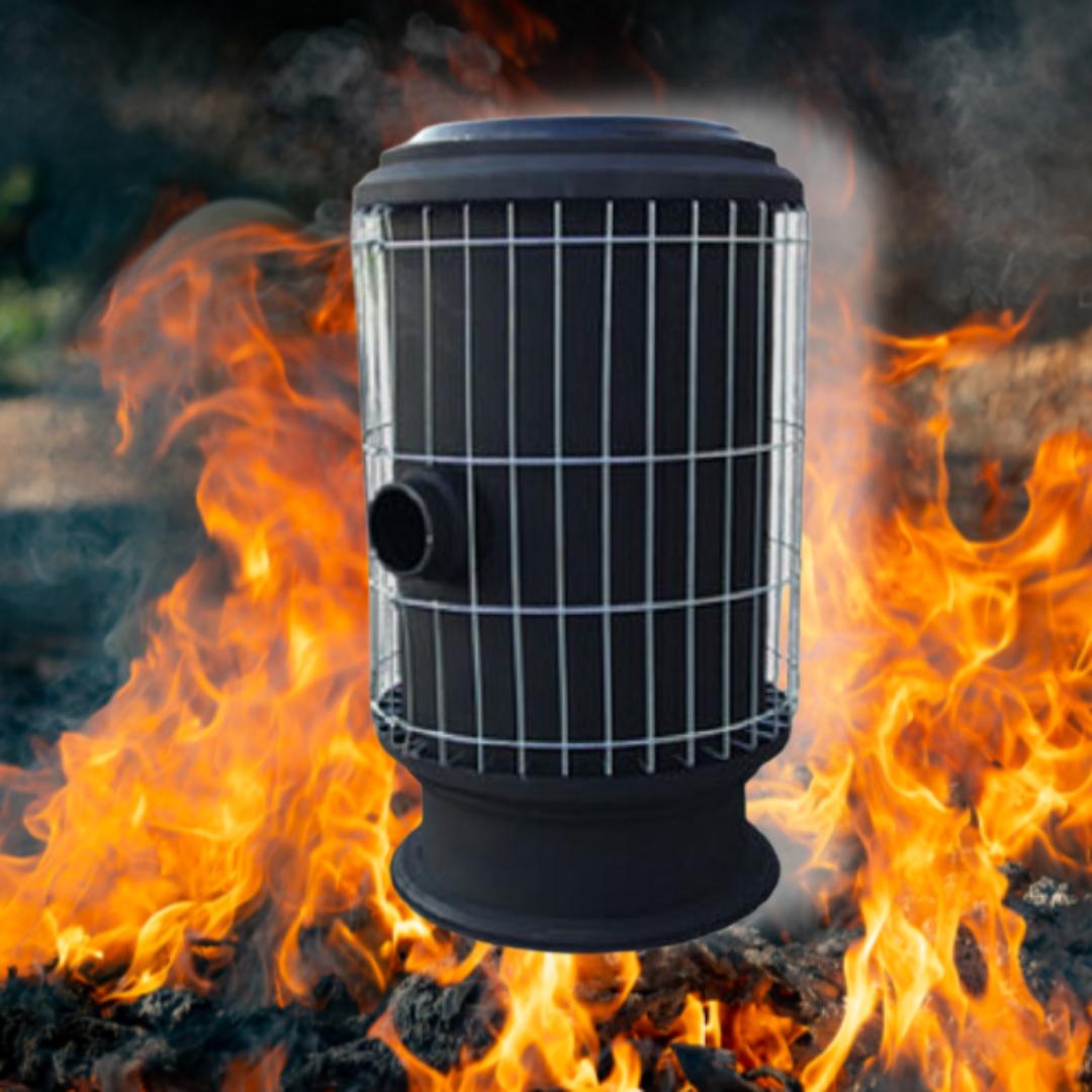 9탄 3구연탄난로 전원주택난로 주물 무쇠난로