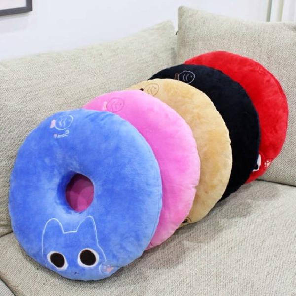 헬로켓 치질 방석 원형 도넛 엉덩이 안아픈 수험생 공시생 골반 꼬리뼈 똥꼬 방석 임산부 - 상품 이미지