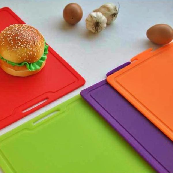 파스텔 캠핑용 도마 여행용 휴대용 미니 도마 경량 가벼운 도마