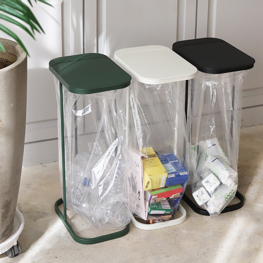 레트로 가비지백 스탠드 분리수거함 재활용 분리수거통 쓰레기봉투 거치대