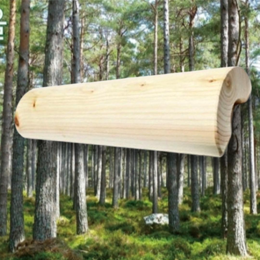 편백나무 목침 원형 베개 피톤치드 목침 경침 벼게 대형 배개 경추 비개 항균 찜질방 벼개