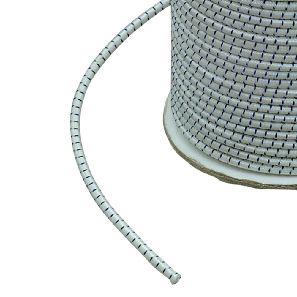로고스 텐트 폴대 수리 로프 스트링 보수 탄성끈 고무줄 리페어 2.5mm, 30m, 화이트 - 상세 이미지 2
