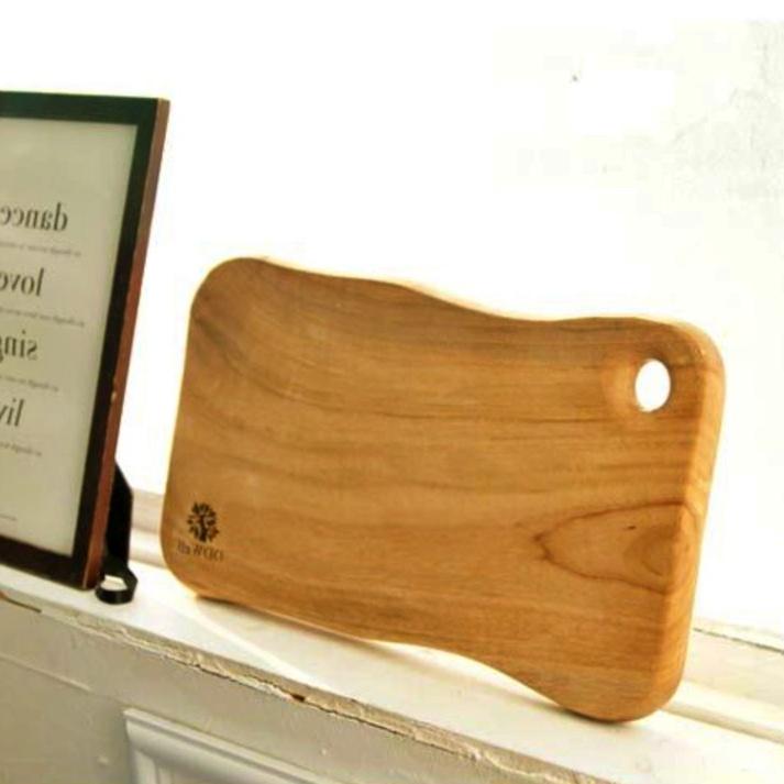 스테이크 고기 빵 플레이팅 도마 호주 캄포 도마 원목 통 나무 가정용 업소용 로얄