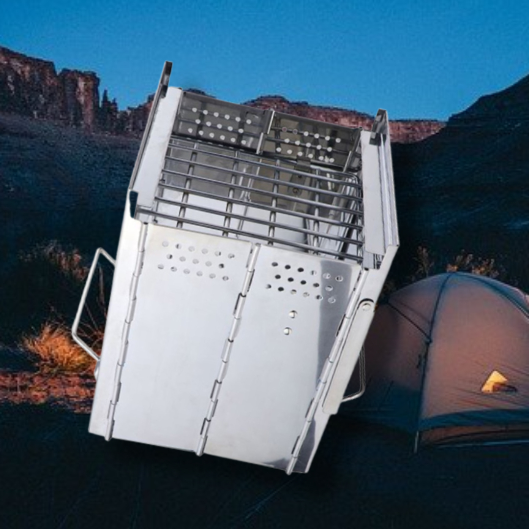 접이식 우드 스토브 차박 화목 난로 야외용 캠핑용 화로 소