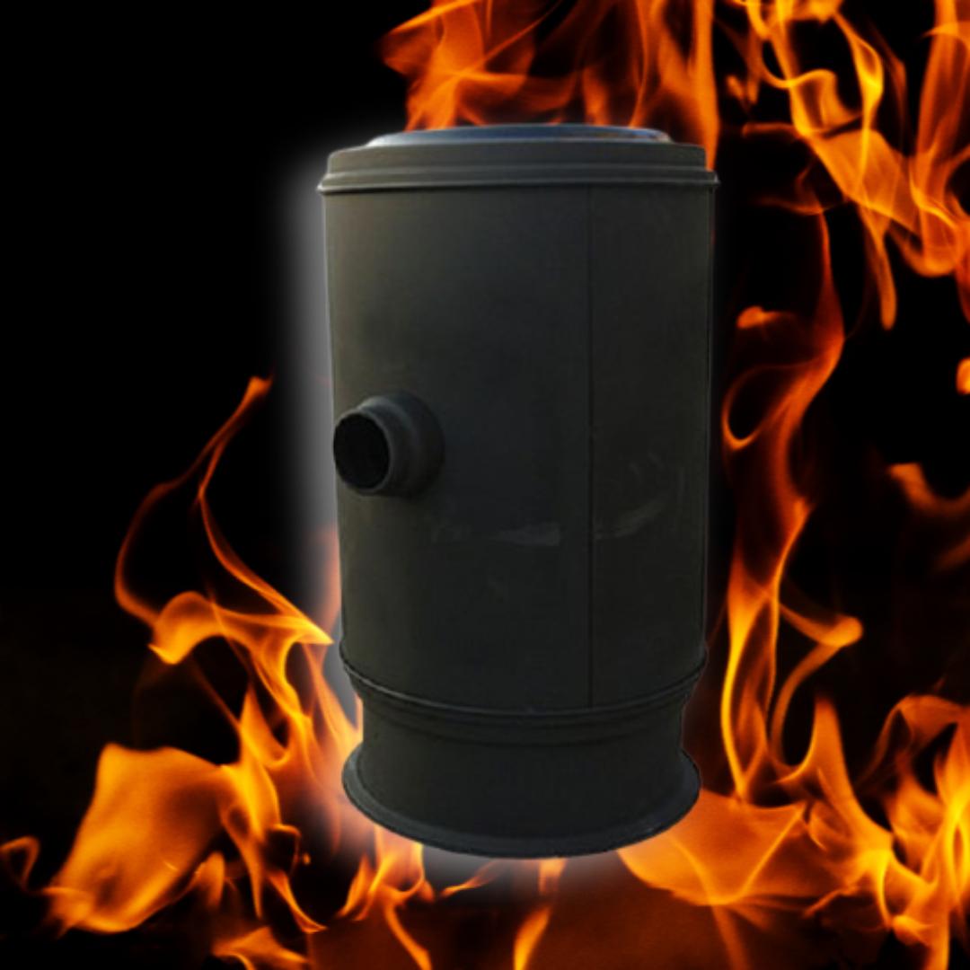 4구 16탄 주물연탄난로 대형 전원주택 무쇠난로