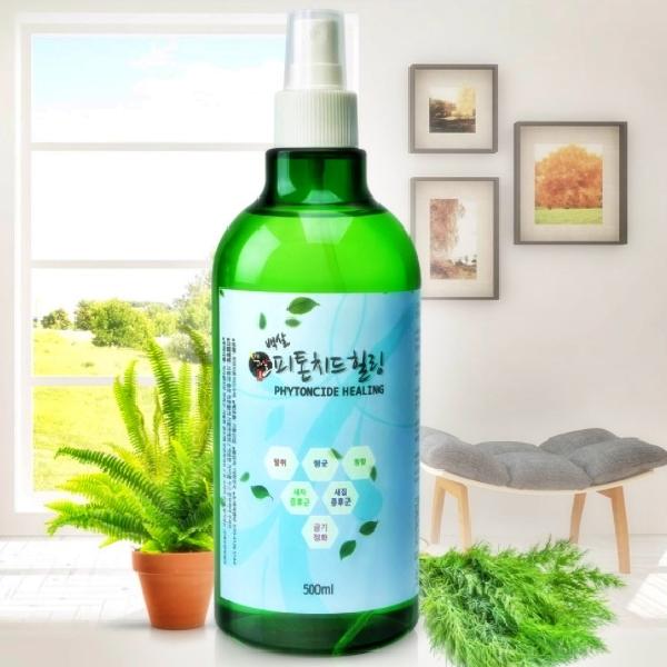 천연 편백수 스프레이 500 ml 편백나무액 새가구 냄새제거 새집증후군제거방법 피톤치드