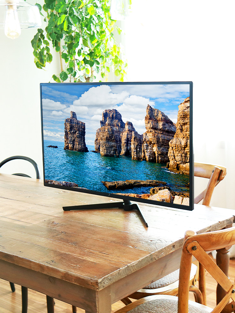주연테크 V32Q-75 80cm LED PC 컴퓨터 모니터 QHD 75Hz 슬림베젤 일반 - 상세 이미지 5