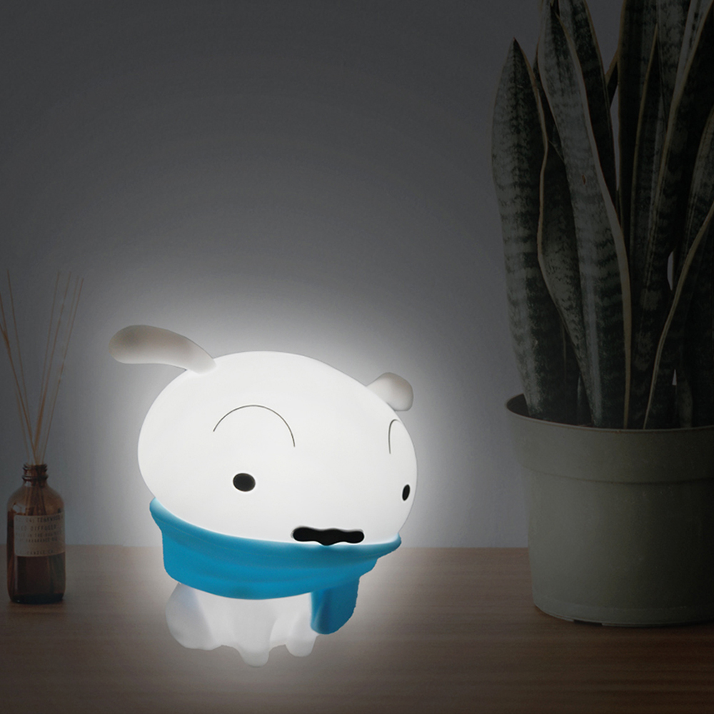 짱구 흰둥이 목도리 LED 무드등 조명 미니 DI2001 - 상세 이미지 3