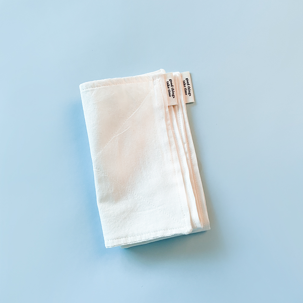 오랜 강화 소창와입스 2겹 소형 정련안함 (국내산 무형광 면 실 100%) 10+1 오랜라이프 oren 제품 이미지