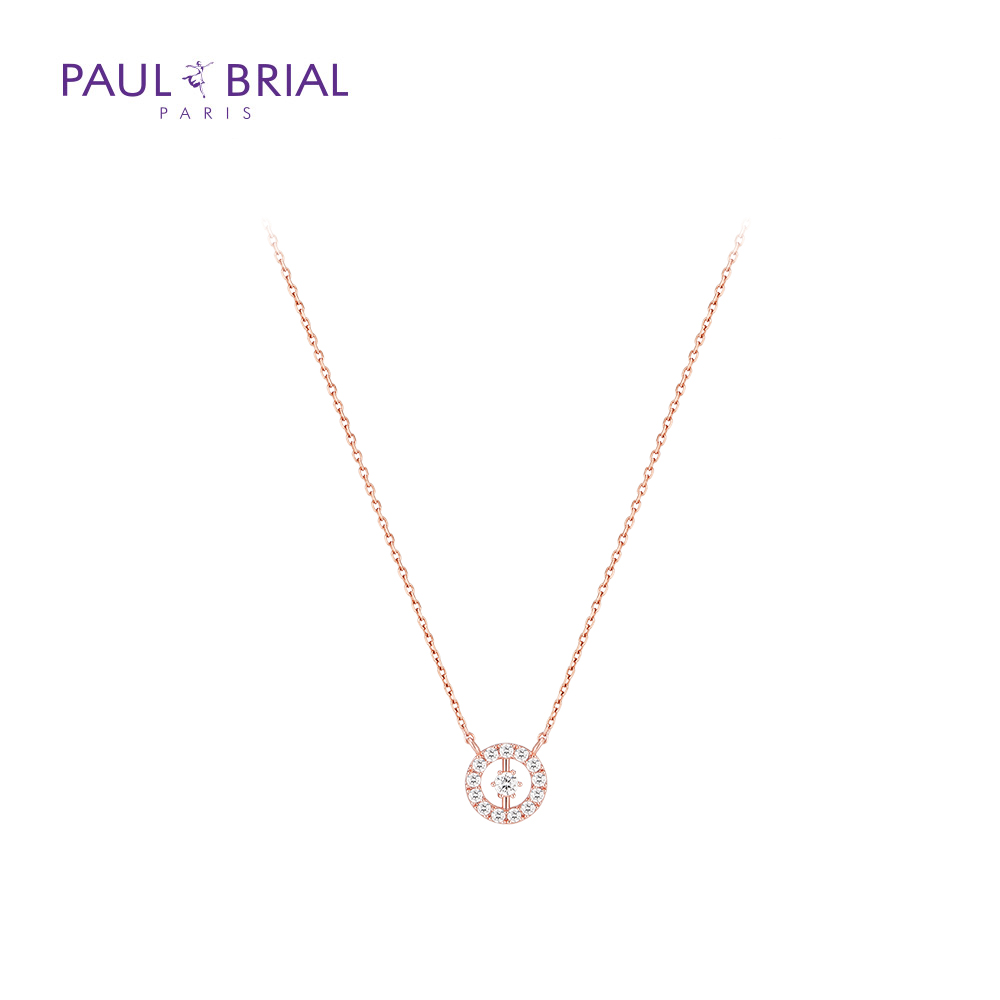 폴브리알 주얼리 서클Q목걸이 PABN0043_BRASS - 메인 이미지